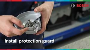 BOSCH GWS 9-100P เครื่องเจียร์มือจับพกพาแบบมีสาย หัวรถจักรไฟฟ้า กำลังไฟ 1000W ความเร็วสูง สำหรับงานฝังและก่อสร้าง