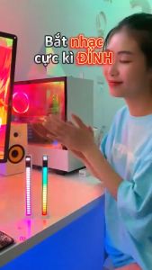 [FREESHIP🎁]Đèn nháy theo nhạc Led RGB cảm ứng âm thanh  32 hạt Led 16 triệu màu không App
