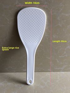 Large Rice Spoon Non-Stick Electric Rice Cooker For Home Rice Spoon for Restaurant and Commercial Use Rice Spoon Thickened Food Fork Food Grade Plastic