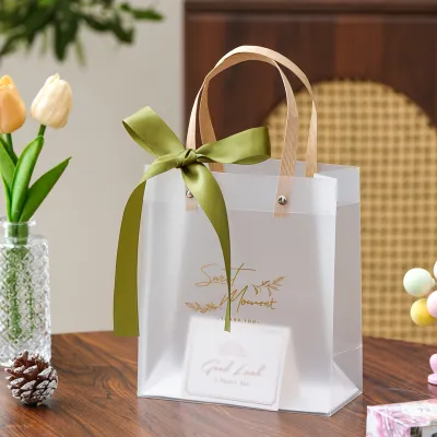 High-end Transparent Gift Packaging Bag