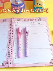 Invisible Ink Spy Pen with UV Light Blacklight Pens Write On Any Surface Magic Marker Secret Messages 隐形荧光双头笔魔术书写暗记密写