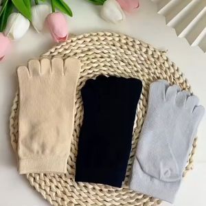 ผู้หญิงถุงเท้านิ้ว แยกนิ้ว ถุงเท้าวิ่ง ป้องกันการบาดเจ็บจากการออกกำลังกาย หมดปัญหาเรื่องกลิ่นเท้า