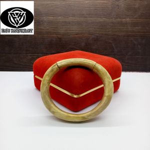 Gelang akar Bahar putih engsel tengah