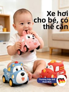 TAOKOU | Pull Back Resistant Durable Soft Squeezable Chewing Intellectual Toy Car