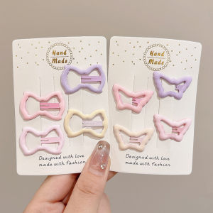 Childrens Star Shaped BB Clip Hair Accessories Korean Style Side Hair Clips Female Model Fringe Hairpins Fashionable Headwear