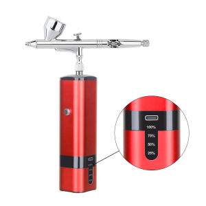 Free Shipping Cordless Cake Color Airbrush Makeup Foundation Spray Air Brush Handheld Compressor Higher Power Pneumatic Tools