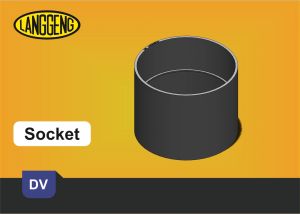 Langgeng Socket - DV 5" - Fitting PVC