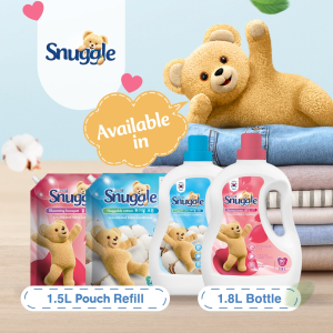 Snuggle Fabric Conditioner Huggable Cotton / Blooming Bouquet 1.8L