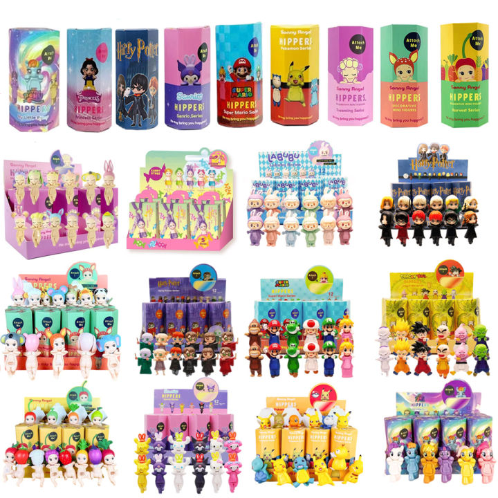 Good Quality Sonny Blind Box Angel Harvest Series Fruit And Vegetable Anime Figures Ornaments Dolls Children Gift Random 12pcs