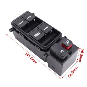 ITYAGUY | RHD 35750-SDA-M12 For Honda Accord 2003-2007 Window Switch Auto Parts Electric Power Window Master Lifter Control Switch Button