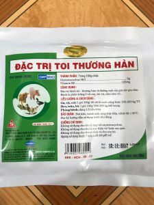 Freeship Tuấn thuốc thú y (ĐẶC TRỊ TOI THƯƠNG HÀN)gói 100g.