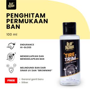 Tire And Trim Gel  | Kilap Premium - Semir Ban Motor Mobil Semir Karet Selang Rem Radiator Mudflap