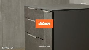 BLUM SPACE TWIN Drawer with TANDEMBOX S2 + S2 (FULL SET)