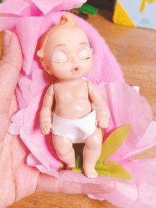 The Quality Is Touching! Palm Size Doll Feeding Bottle Changing Diapers Play House Doll Toys for Children and Babies Gift