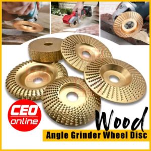 CEO Wood Angle Grinding Grinder Wheel Sanding Carving Rotary Tool Abrasive Disc Alat Kerja Ukiran Kayu Seni Ukir Kayu