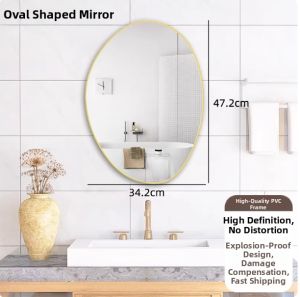 MU FENG ZHI NAN | Irregular Wall-Mounted Mirror Large Size