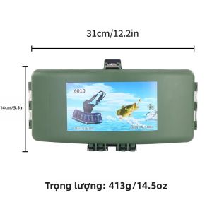 Weihe FISHING | Hộp Đựng Đồ Câu Cá WEIHE Lure Waist Box Với Dây Đeo Vai Ba Màu Hộp Phụ Kiện Câu Cá Bằng Nhựa Dành Cho Người Câu Cá