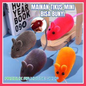MAINAN INTERACTIVE KUCING TIKUS MINI BISA BUNYI