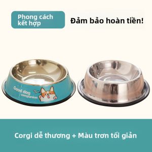 HOOPET | Bát Thú Cưng Không Lật Inox