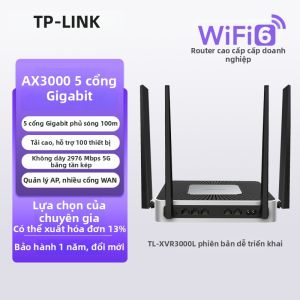 TP-Link | Router Đột Quả Tường Dual-Band 5G Doanh Nghiệp với 8 Cổng Gigabit