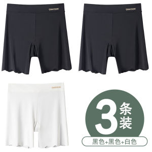 กางเกงชั้นในผ้าไหมน้ำแข็งเอวสูงไร้ตะเข็บระบายอากาศได้ดีสำหรับผู้ชายและผู้หญิงไซส์ใหญ่ กางเกงชั้นในแบบมีโครงรับหน้าท้อง