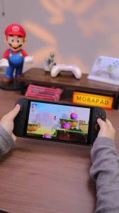 Mobapad M12 S White GGamepa The Best 3rd Party Switch 2 Joycons Game Controller