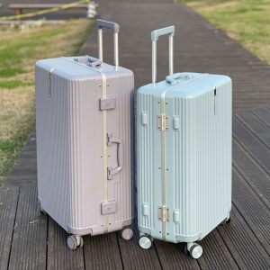 Time Note Bag Mens and Womens 26-Inch Suitcase Pc Boarding Travel Password Suitcase 24 Ultra-Quiet Trolley Universal Wheel