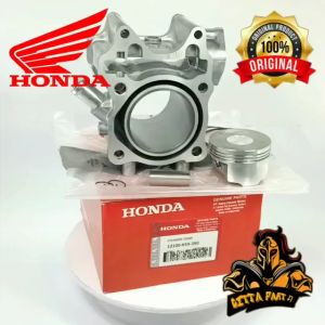 CYLINDER BLOK SEHER PISTON RING KOMPLIT HONDA K59 KUALITAS ASLI ORIGINAL HONDA AHM PRESISI TINGGAL PASANG BAHAN BERKUALITAS DAN DIJAMIN AWET VARIO 150 LED VARIO 150 ESP