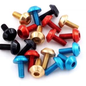 4Pcs Bike Water Bottle Cage Bolt Bike Accessories Bicycle Rack Screw Bracket Mountain Cycling Bike Screw Kettle Holder Screw