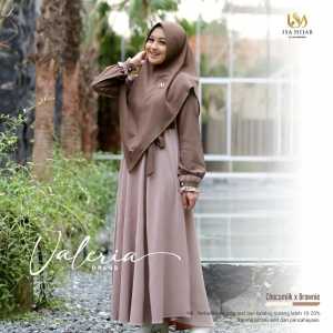 ISAHIJAB VALERIA DRESS GAMIS WANITA TERBARU