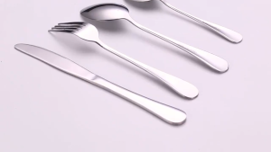 HOL Gold Plated Cutlery Gift Set (Spoon Fork Knife Teaspoon)