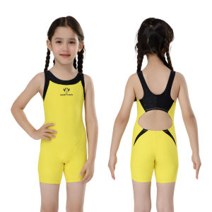 Girls Athletic One-Piece Swimsuits - UPF 50+ Sun Protection Quick-Dry & Chlorine Resistant Swim Wear Outfit
