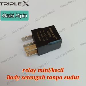 relay stater cut comp rellay mini kecil kotak rilay sekring starter start ac rilai lampu utama headlamp foglamp dimmer mobil motor