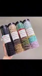[HCM] Set 100 Dây Buộc Tóc Cao Su Co Giãn Thời Trang Hàn Quốc -GL314