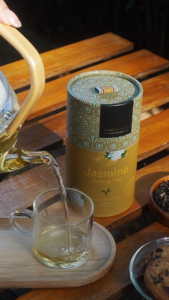 ชาอู่หลงแบบเม็ดผสมดอกมะลิ 100 กรัม สิงห์ปาร์ค เชียงราย Jasmine Oolong Tea Singha Park Chiangrai