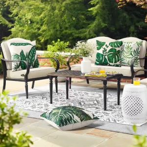 หมอนอิง หมอนโรงเเรม ลายใบไม้ด่าง สวยๆ ขายดี ผ้าไมโครป้องกันไรฝุ่น ใยสังเคราะห์เกรด A มีโรงงานผลิตเอง - หมอนหนุน หมอนอิงพิงหลัง