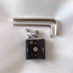 Dealslick 1/4  ด้ายเย็น Mount Adapter สําหรับกล้อง DSLR Cage Rig /Flash /LED Light /ไมโครโฟน /Monitor ติดตั้ง