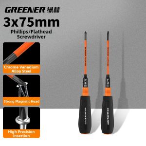 Industrial Grade Magnetic Cross Slotted Screwdriver Set
