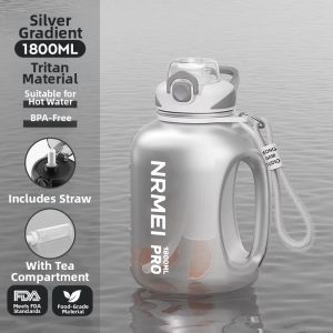Large Capacity Thermal Separation Sport Water Bottle