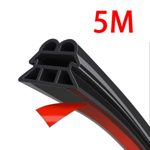 Dải Cao Su Dán Cửa Xe Hơi 5M/10M 3 Lớp Cách Âm Bảo Vệ Dải Bịt Kín Cốp Xe Nắp Capo