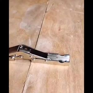 2PCS 6in 180° Stainless Steel Foldable Hinge Cabinet Door Countertop Support Hardware Flip-up Door Simple Installation