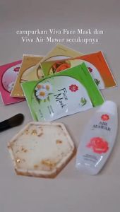 Super Pack!!! Viva Face Mask Bengkuang 30 gr