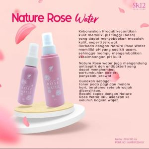 Spray Wajah SR12 - Rose Water SR12 - Spray Wajah Glowing makeup tahan lama SR12