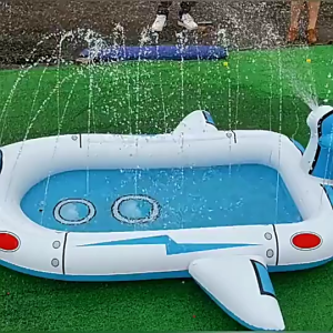 Kid Children Water Spray Game Swimming Pool Outdoor Inflatable Sprinkler Fountain Pad Play Mat Pool Pond