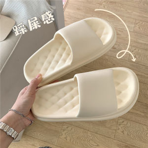 Home Slippers Couple Matching Summer Thick Bottom Anti-Slip Bathroom Shower EVA Comfortable Indoor Slippers for Men And Women