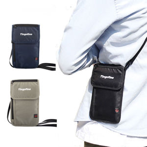 Hộ Chiếu Du Lịch Túi lưu trữ ngoài trời không thấm nước Nylon đựng thẻ nhận dạng tần số vô tuyến chống trộm swiping Ví cổ treo túi đựng điện thoại