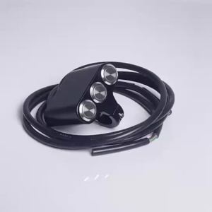 Motorcycle Switch 22mm Handlebar Mount Switches Headlight Hazard Brake Fog Light ON-OFF Aluminum Alloy Dirt Bike Accessories