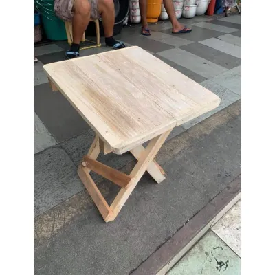 wooden foldable chair (L-15 x W-15 x H-19 INCHES)