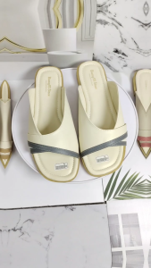 Aka93 Store Sandal Flat Wanita Kasual Korea List Warna Terbaru