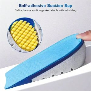 TPE Height-Increasing Insoles | Invisible Silicone Half-Pads for Sports | Lightweight & Elastic Cushioning Insoles for Comfort